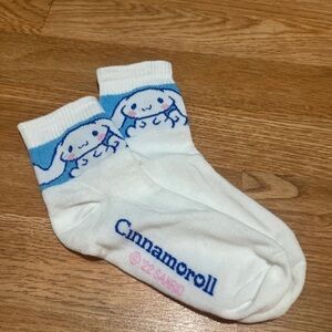 Sanrio Cinnamoroll Socks - White and Blue